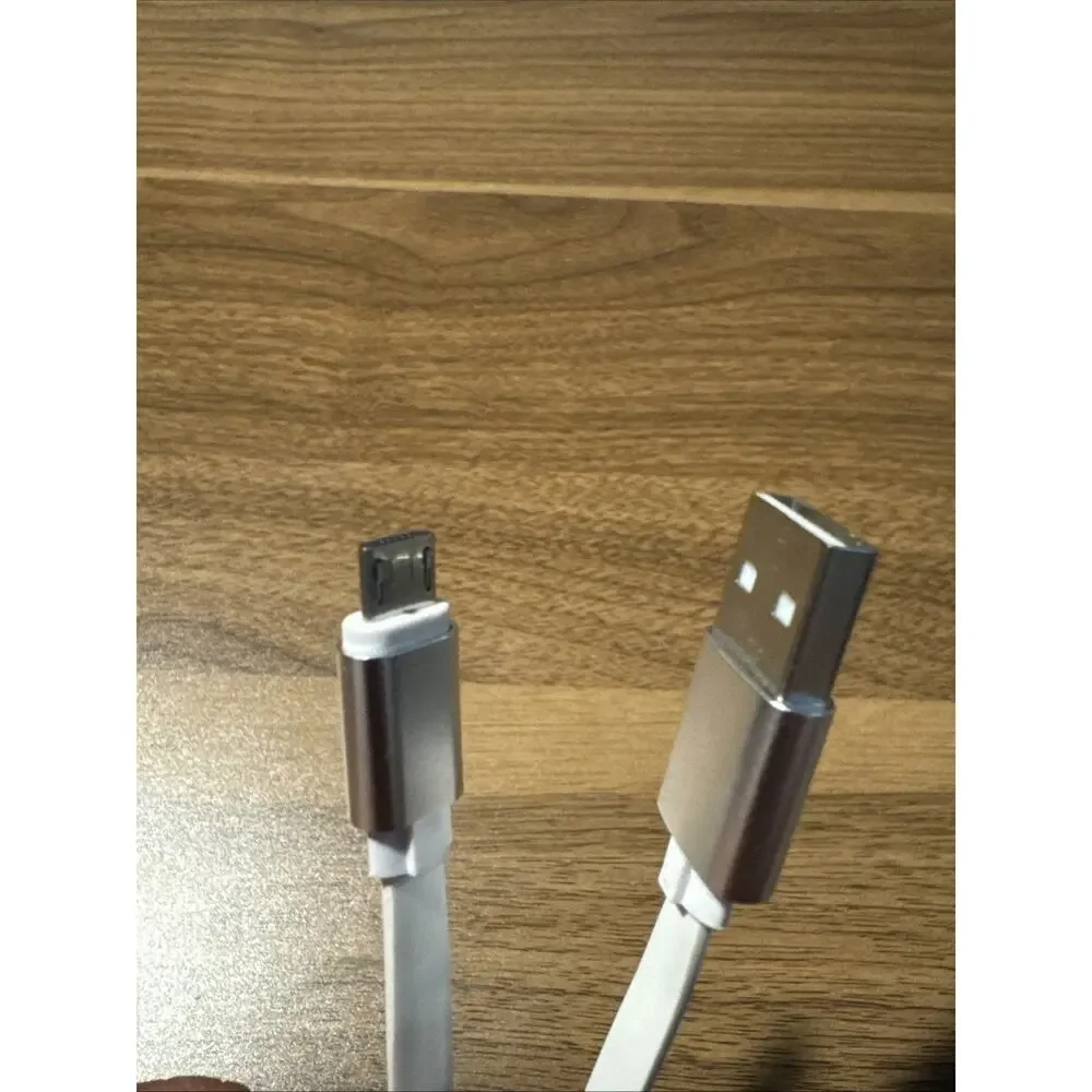 USB-C to USB-A Cable Generic White 3ft
